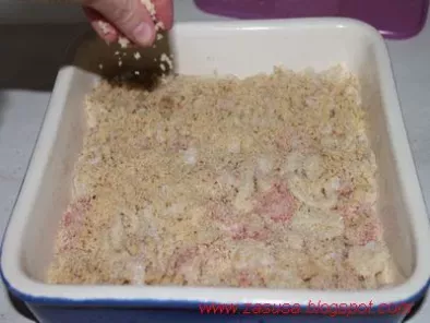 Calamari e gamberetti gratinati al forno - foto 3