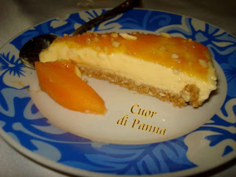 Cheesecake al melone e mandorle - foto 3