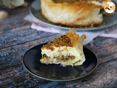 Cheesecake al pistacchio con pasta fillo - foto 2
