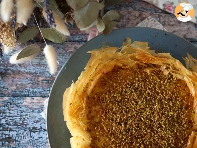 Cheesecake al pistacchio con pasta fillo - foto 4