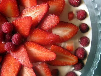 Cheesecake allo yogurt greco, vaniglia e frutti rossi - foto 4