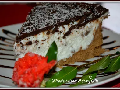 Cheesecake Bounty con cuore di cioccolato fondente - foto 10