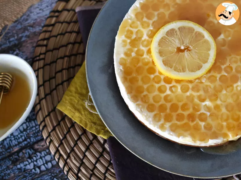 Cheesecake limone e miele senza cottura