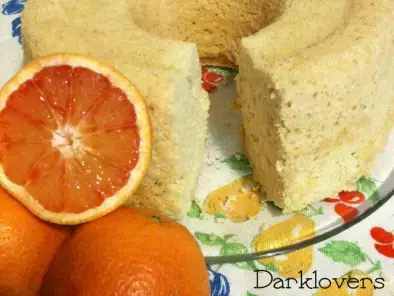 Chiffon Cake all’arancia – Chiffon orange cake