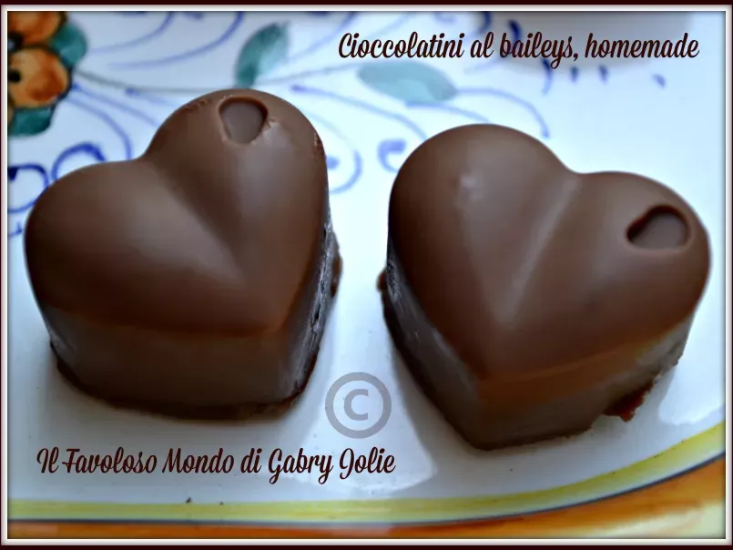 Cioccolatini al Baileys fatti in casa