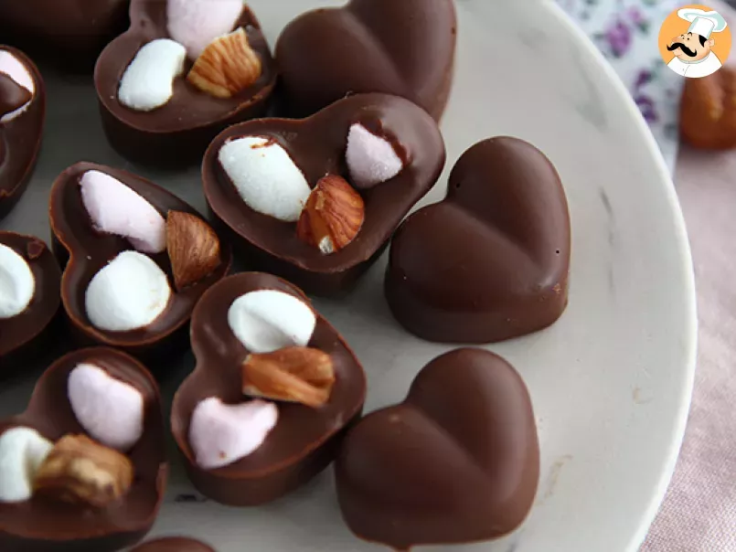 Cioccolatini con marshmallow e nocciole - foto 2