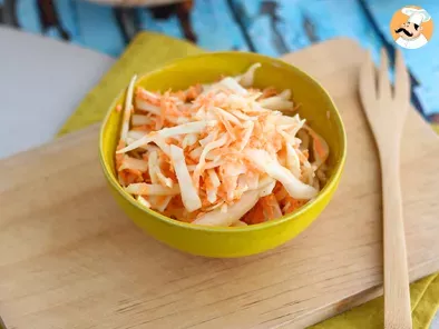 Coleslaw, l'insalata di cavolo e carote