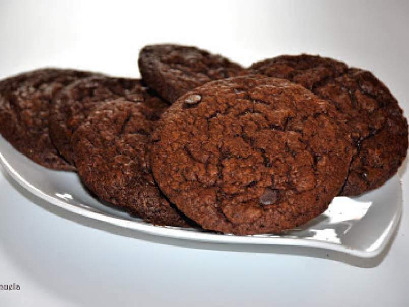Cookies al doppio cioccolato di Laura Ravaioli. - foto 2