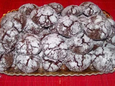 Crinkles Cookies bianchi e neri