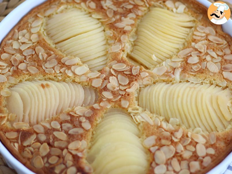 Crostata di pere e crema alle mandorle (Torta Bourdaloue) - foto 2