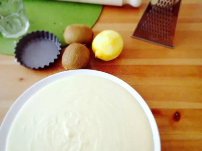 Crostatine con crema e kiwi - foto 5