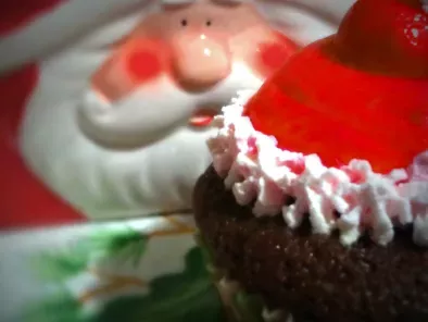 Cupcakes babbo Natale