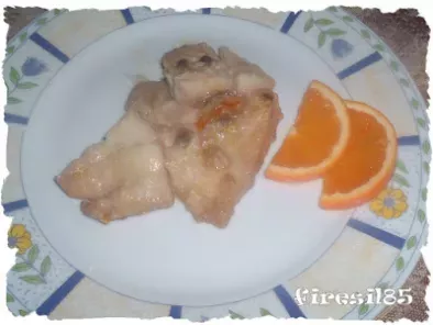 Filetti di persico all'arancia