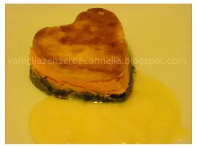 Flan tricolore con fondue - foto 3
