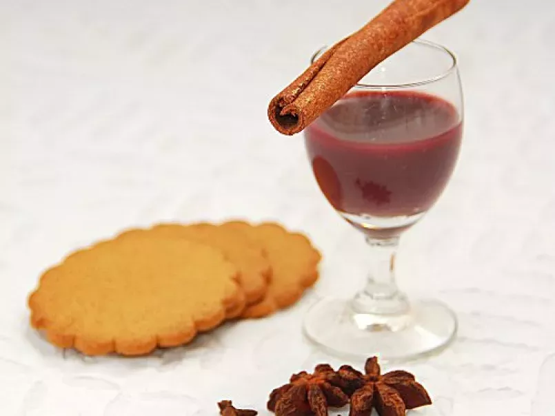 Gelatina al Vin Brulè con biscotti speziati - foto 2