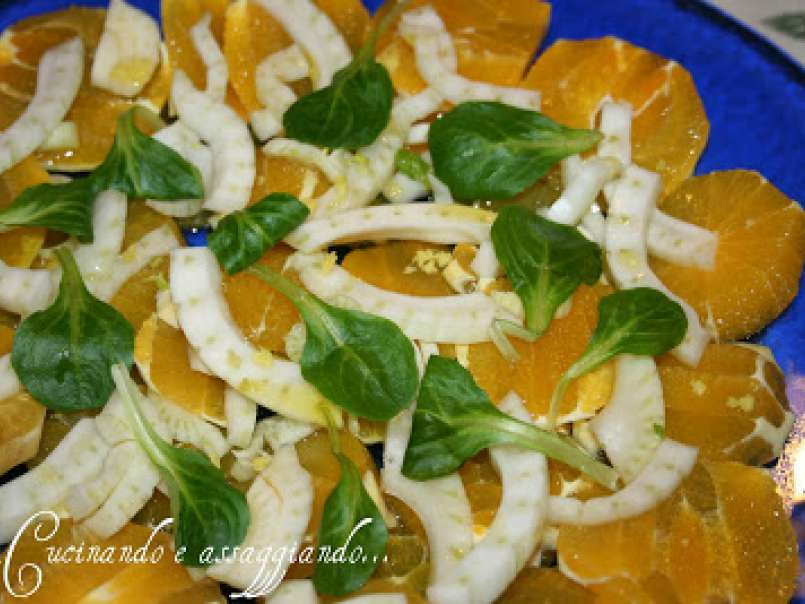 Insalata di arance con finocchi e zenzero - foto 2