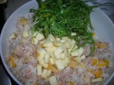 Insalata di riso con mango e rucola - foto 6
