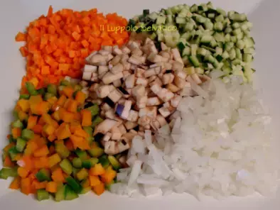 Insalata di riso integrale con brunoise di verdure croccanti - foto 2