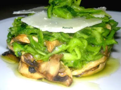 Insalata di zucchina e funghi di Gianluca Pistilli