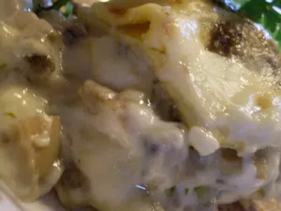 Lasagna golosissima ai Funghi con Taleggio e Patate. - foto 2