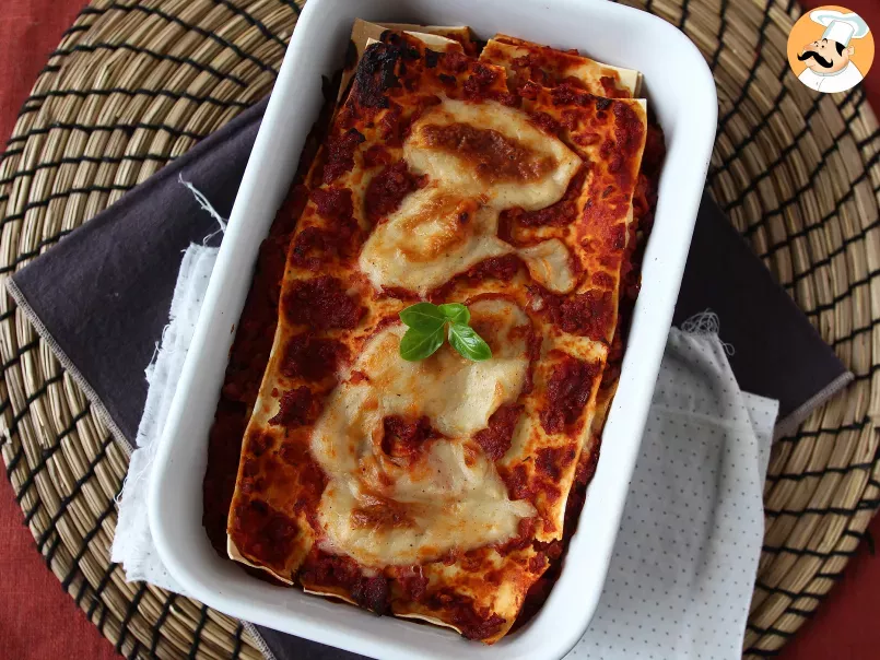 Lasagne vegetariane, la vera ricetta con proteine di soia - foto 5