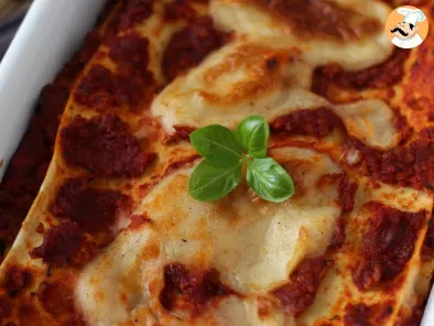 Lasagne vegetariane, la vera ricetta con proteine di soia - foto 3