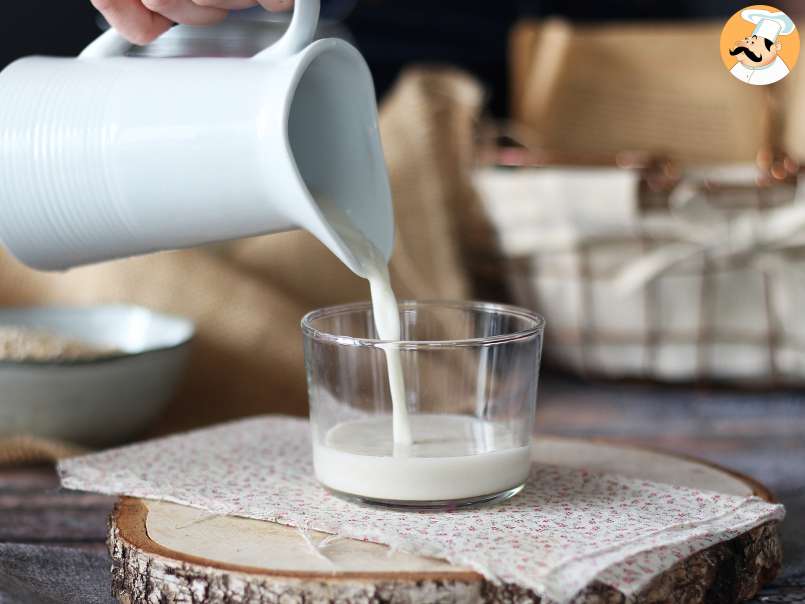 Latte d'avena fatto in casa (facile, rapido ed economico! ) - foto 2