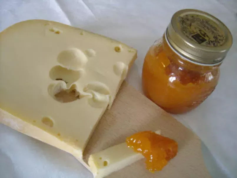 MARMELLATA DI ALBICOCCHE SENAPATA E NON... - apricots jam with mustard and not...