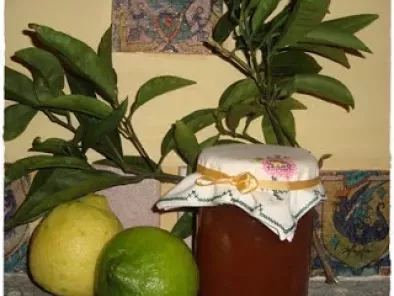Marmellata di limoni e mela