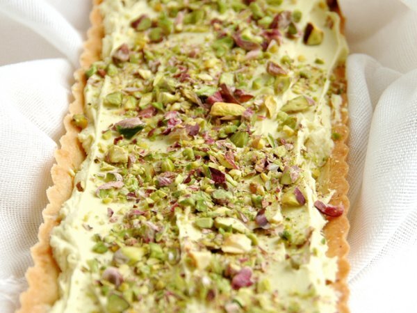 Crostata di crema al pistacchio da leccarsi i baffi