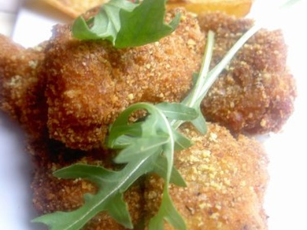Pollo croccante ai pistacchi