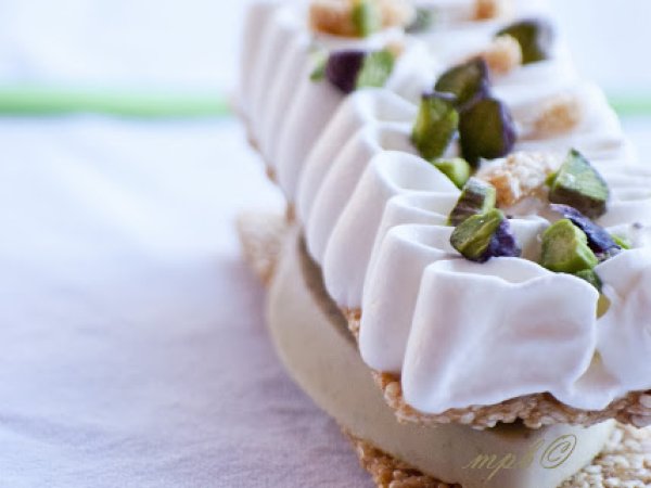 Croccante al sesamo e pistacchio