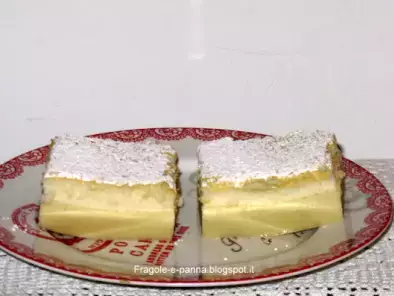 Torta magica al pistacchio