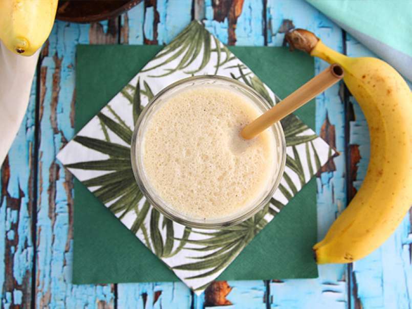 Milkshake banana e vaniglia - foto 3