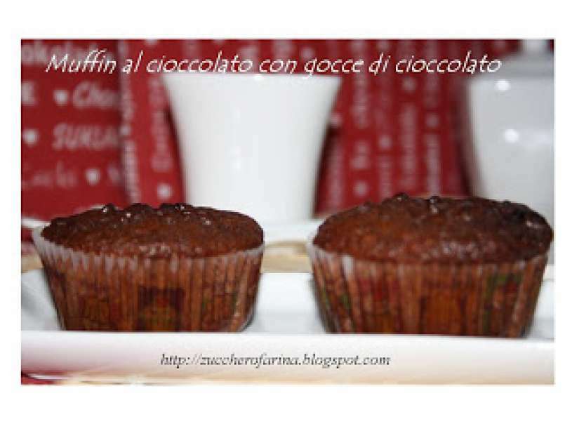 Muffin al cioccolato con gocce di cioccolato di Nigella Lawson - foto 2