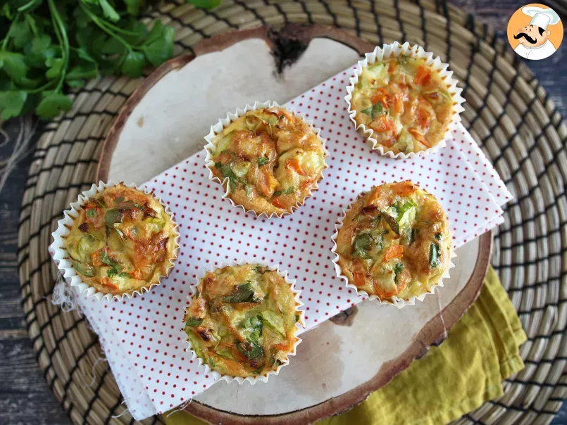 Muffin salati con zucchine e carote: il trucco per far mangiare la verdura ai più piccoli - foto 2
