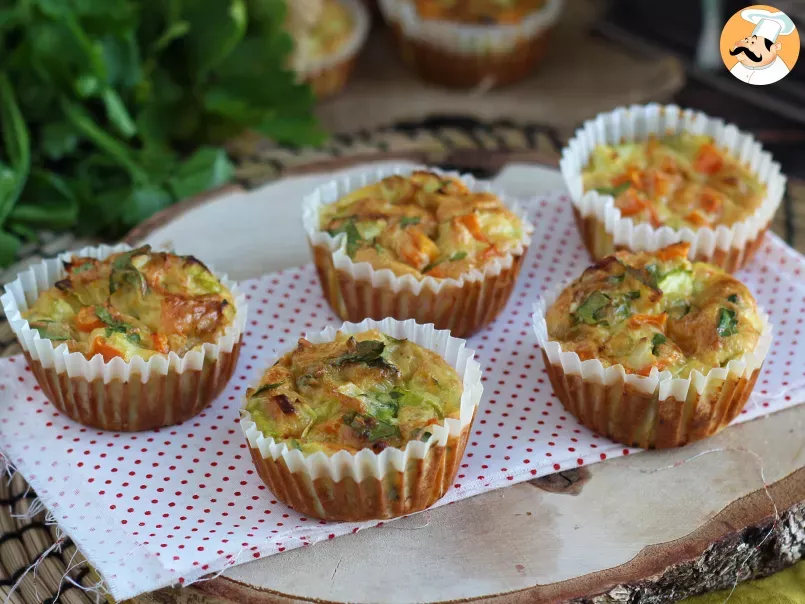 Muffin salati con zucchine e carote: il trucco per far mangiare la verdura ai più piccoli - foto 4