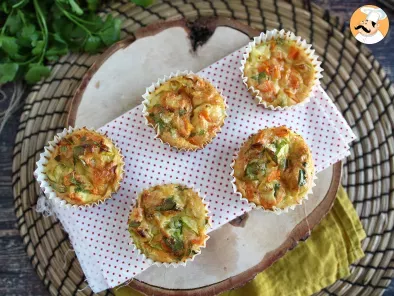 Muffin salati con zucchine e carote: il trucco per far mangiare la verdura ai più piccoli - foto 2