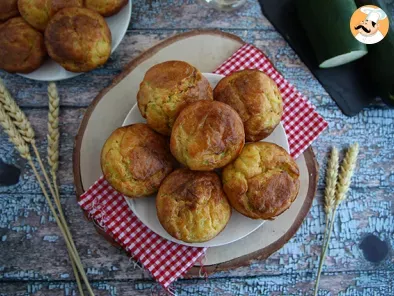 Muffin salati con zucchine e formaggio caprino - foto 2