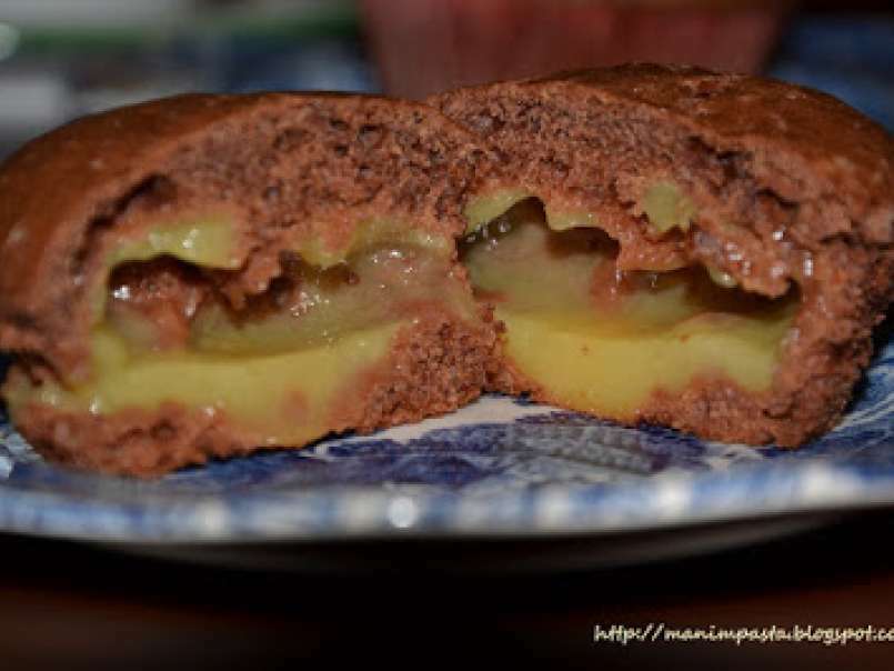 Muffins Al Cacao Amaro E Crema All'Arancia - foto 2