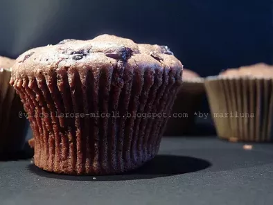 Muffins al cioccolato e mirtilli - foto 2