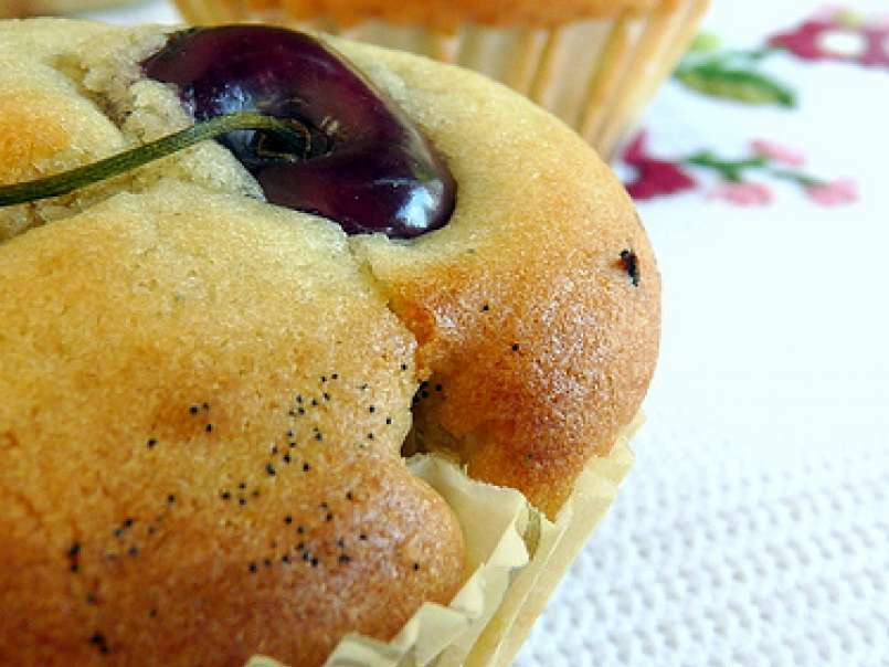 Muffins al mascarpone, ciliegie e vaniglia - foto 3