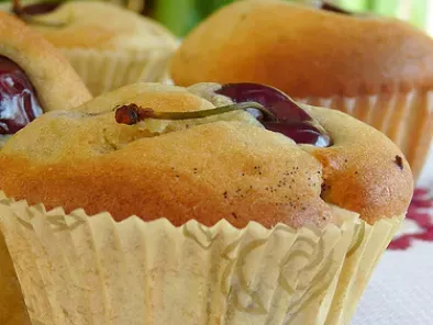 Muffins al mascarpone, ciliegie e vaniglia - foto 2