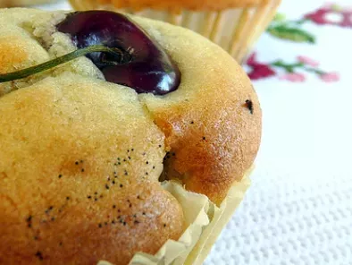 Muffins al mascarpone, ciliegie e vaniglia - foto 3