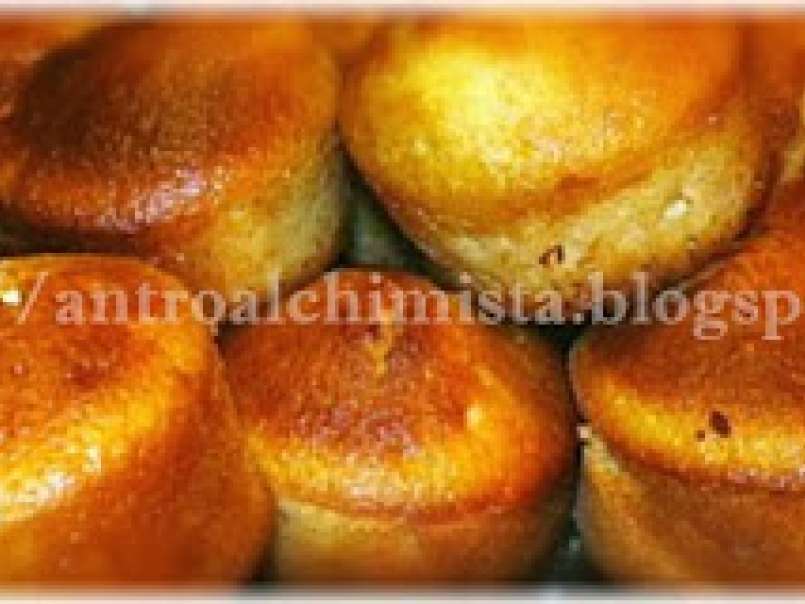 Muffins all'Arancia con Cuore di Cioccolato Fondente - foto 2