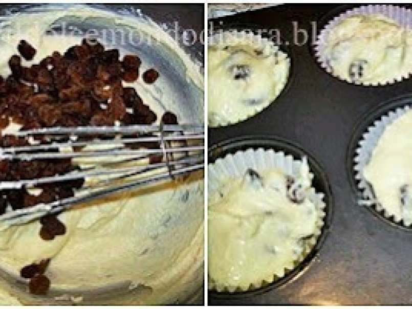 Muffins alla ricotta e uvetta - foto 3