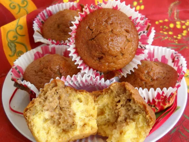 Muffins alla zucca, kefir e cacao - foto 2