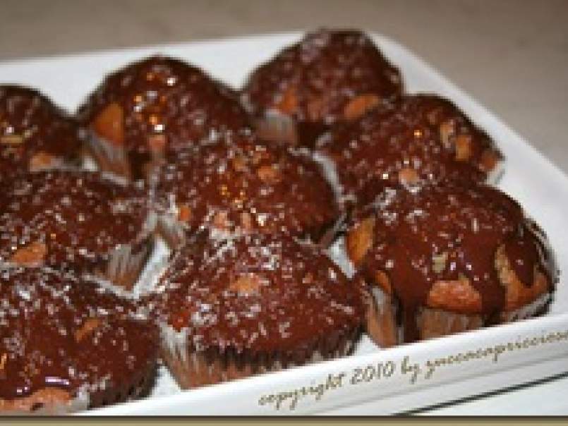 Muffins cioccolatosi al succo di mirtillo - foto 2