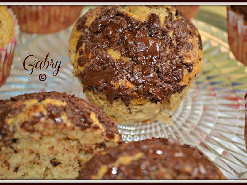 Muffins con scaglie di cioccolato fondente al profumo di cannella - foto 3