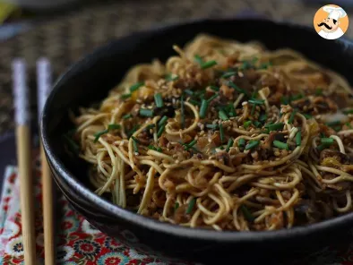 Noodles vegetariani con proteine di soia testurizzate - foto 2